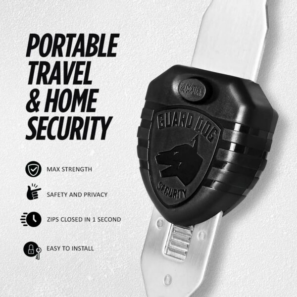 Portable Travel and Home Security banner