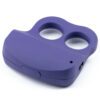 Compact purple plastic binoculars with smooth edges.